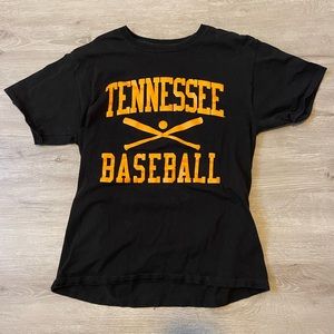 Tennessee Baseball Men’s size M Black and Orange Short SleeveT-shirt Barely Worn
